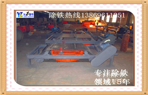 自卸式電磁除鐵器，廣東自卸式電磁除鐵器調(diào)試安裝圖_廣東自卸式電磁除鐵器調(diào)試安裝圖有哪些_型號及工作視頻
