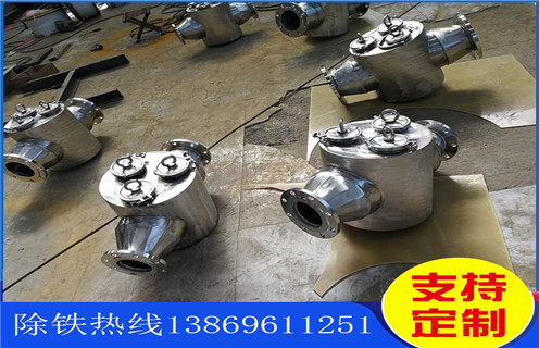 管道漿料除鐵器，江西管道式漿料除鐵器_遠力江西管道式漿料除鐵器12000高斯 可定制工作原理_安裝示意圖