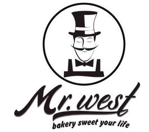 “先生西(Mr. west)”烘焙logo設計