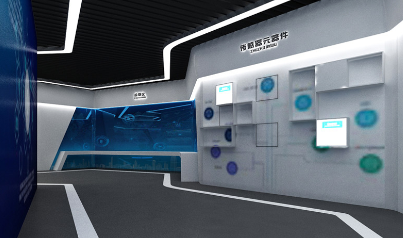 立體企業展廳文化墻設計