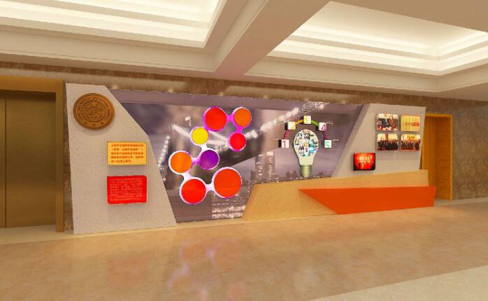 金融證券企業文化墻制作效果圖