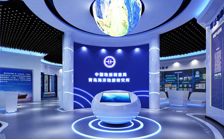 國家研究所展廳文化墻設計