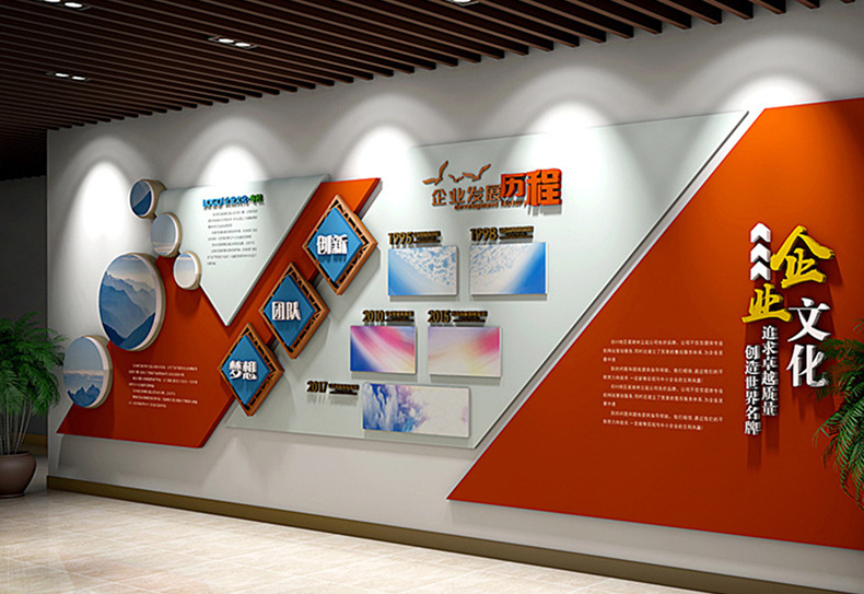 辦公室企業文化墻設計