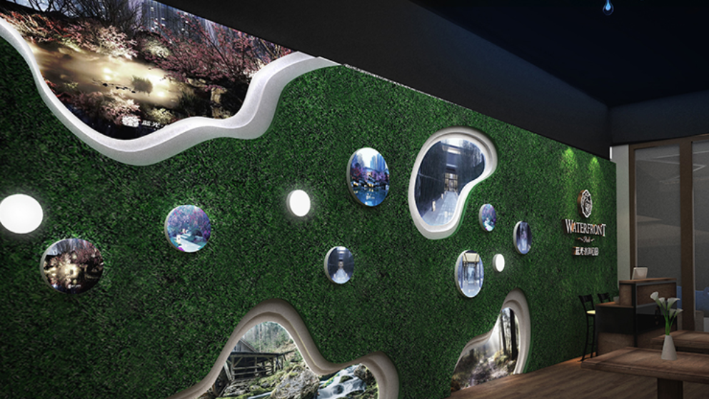 裝修公司文化墻設計