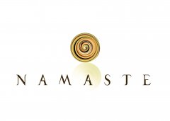五星級酒店NAMASTE標志logo設計