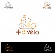 自行車出行產(chǎn)品推廣標(biāo)志logo設(shè)計(jì)