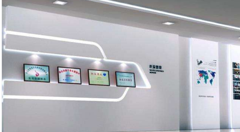 國外企業文化墻設計