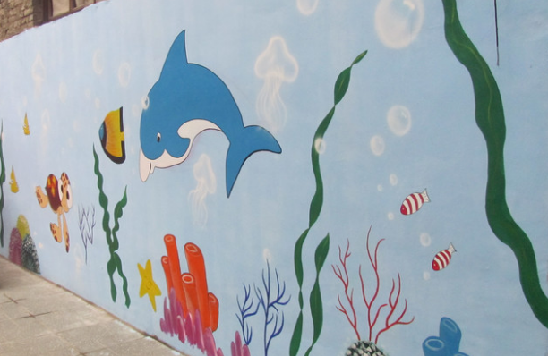 彩繪文化墻制作