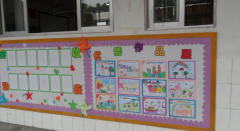 學校班級文化墻設計圖片