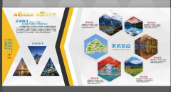 旅游公司文化墻設(shè)計(jì)