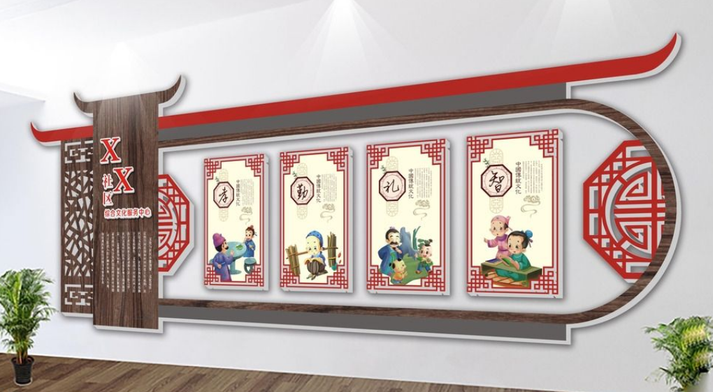 碩風旅行辦公室文化墻