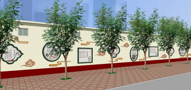 德育文化墻設計圖