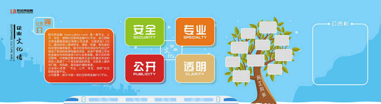 金融企業(yè)文化墻設(shè)計(jì)制作