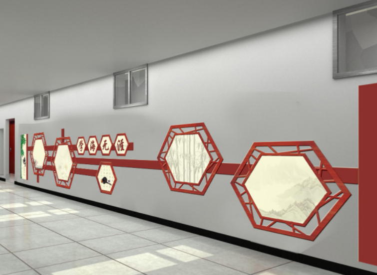 飯店面食文化展板設計