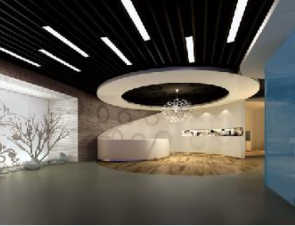 創意it立體企業文化墻設計圖