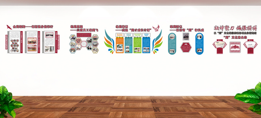 重慶銀行文化墻