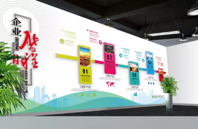 企業(yè)榮譽墻展廳設計公司文化墻創(chuàng)意效果圖