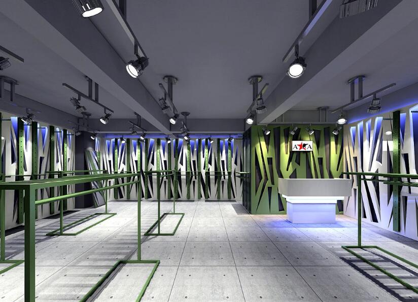 服裝店文化墻設計效果圖