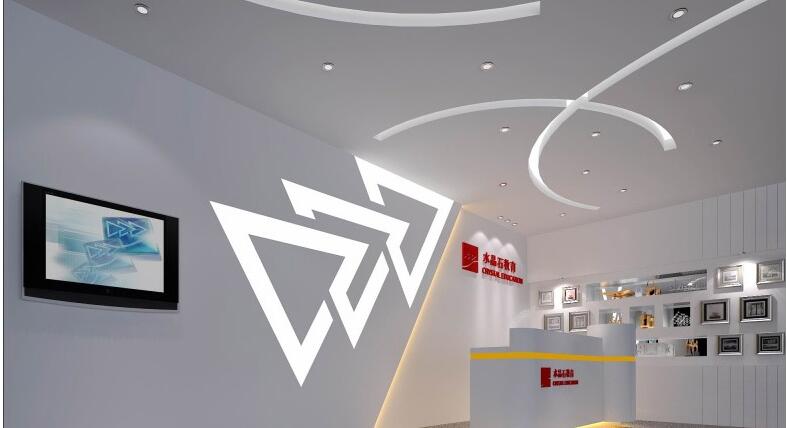 北京五星酒店前臺文化墻設計效果圖