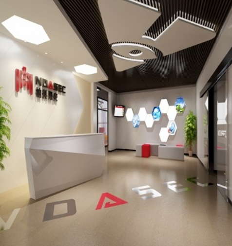 互聯網企業文化墻展廳照片墻公司員工風采效果圖設計圖片