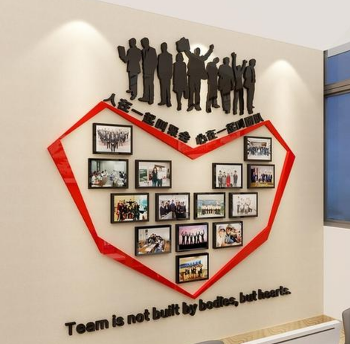 創(chuàng)意電子商務(wù)企業(yè)辦公室會(huì)議室墻面裝飾激勵(lì)文字墻貼文化墻技術(shù)室