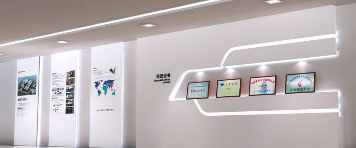 科技文化墻 展廳設(shè)計(jì)效果圖 企業(yè)文化墻