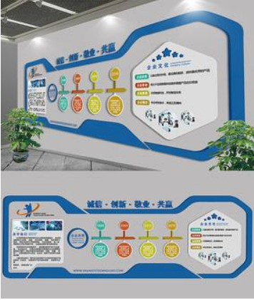 付而達(dá)科技公司文化墻設(shè)計(jì)|文化墻設(shè)計(jì)
