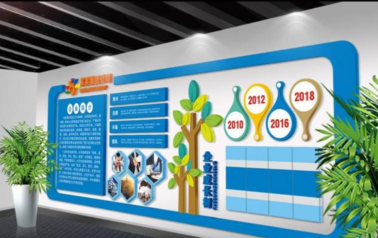 辦公室文化墻設計 企業文化墻創意設計圖