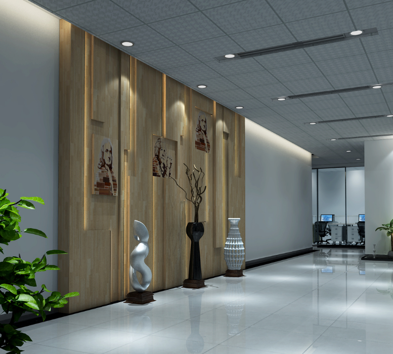 辦公室文化墻裝修效果圖片欣賞