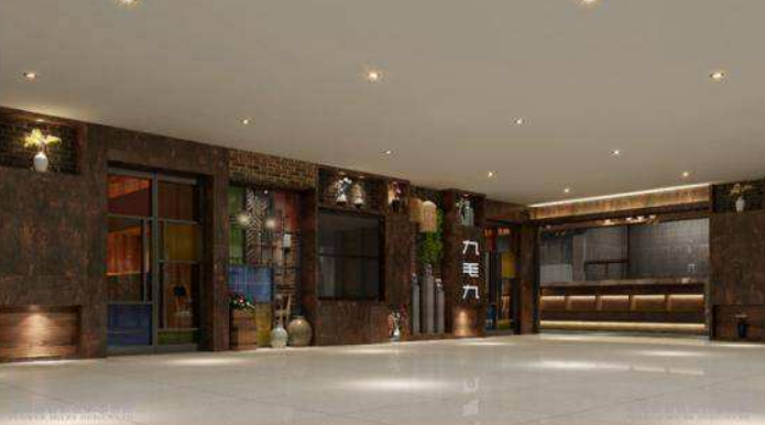 心思思連鎖餐飲文化墻制作