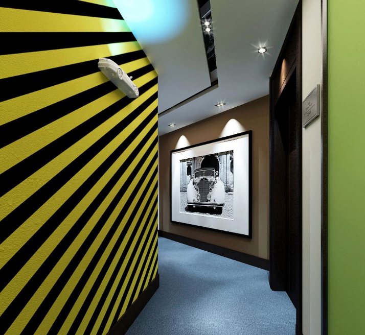 萬(wàn)達(dá)連鎖酒店艾美酒店文化墻