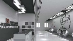 傳媒公司文化墻設計制作圖片