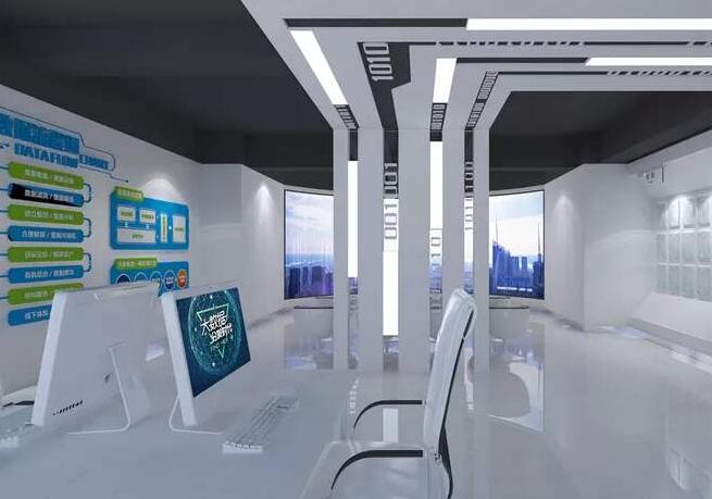 藝術展廳文化墻設計圖片