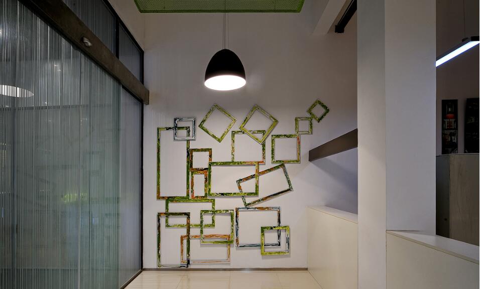 辦公室創(chuàng)意文化墻制作效果圖