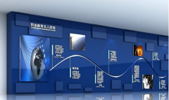 企業走廊文化墻效果圖