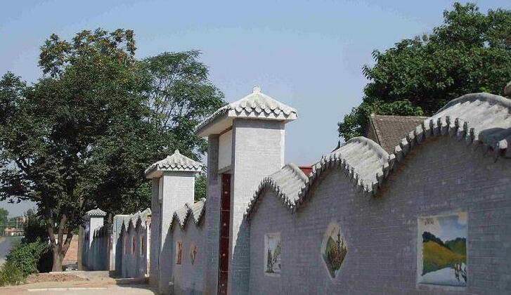 仿古文化墻制作效果圖