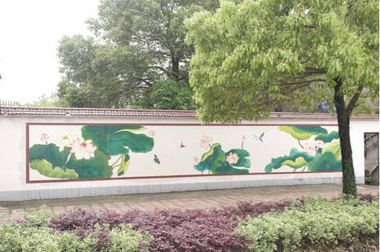 鄉村文化墻制作效果圖