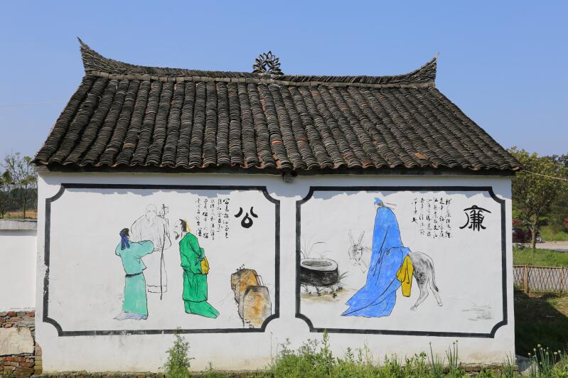 鄉村文化墻制作效果圖