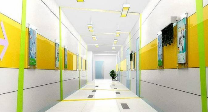 企業文化走廊布置效果圖