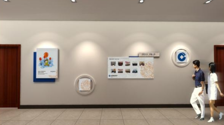 公司走廊文化墻設計