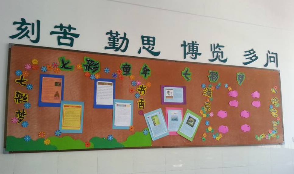 小學(xué)文化墻走廊布置