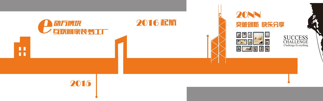 辦公室走廊文化墻效果圖