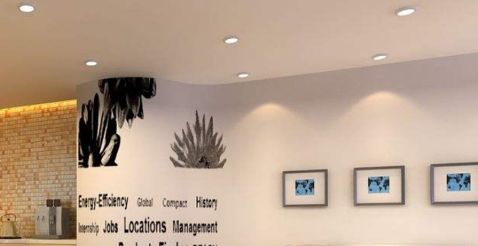 辦公室文化墻裝修效果圖圖集