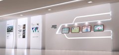 電子公司企業文化墻制作效果圖