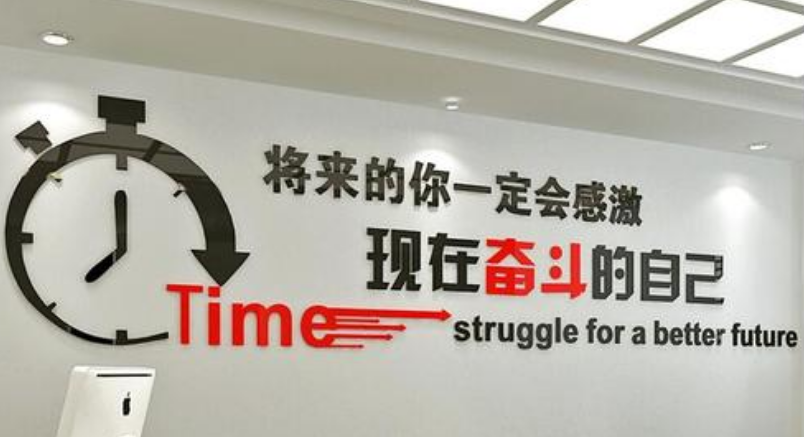 公司勵志標語亞克力墻貼企業文化墻布置辦公室員工風采照片墻裝飾