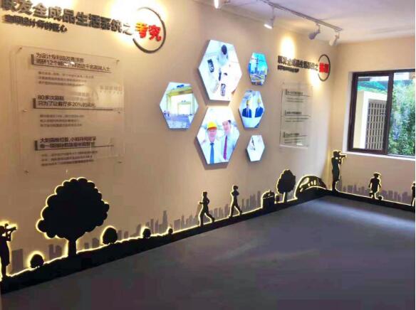 獨(dú)具特色企業(yè)文化墻制作效果圖