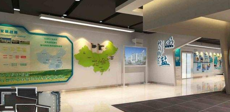 采集到展廳設計展館企業文化墻效果圖