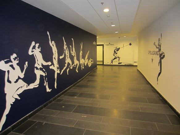 傳媒企業文化墻彩繪制作效果圖