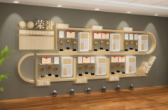 創(chuàng)意企業(yè)文化墻布置