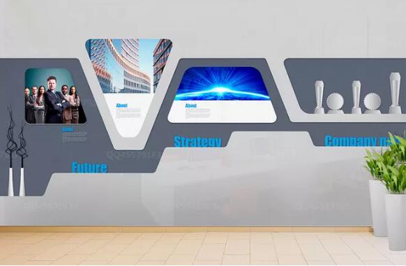 企業(yè)立體文化墻制作效果圖